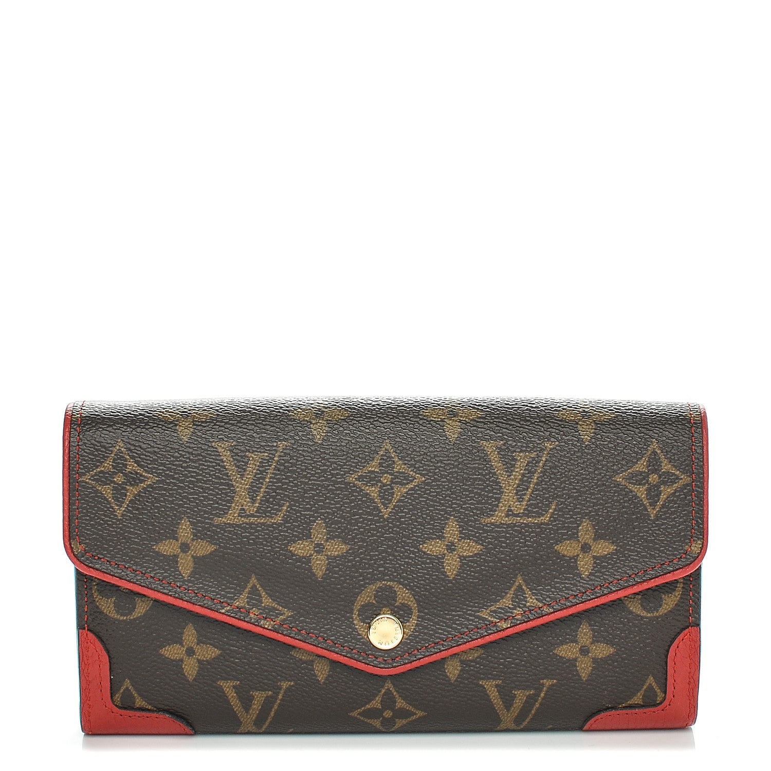 Louis Vuitton Monogram Sarah Retiro Wallet Cherry 1 of 6