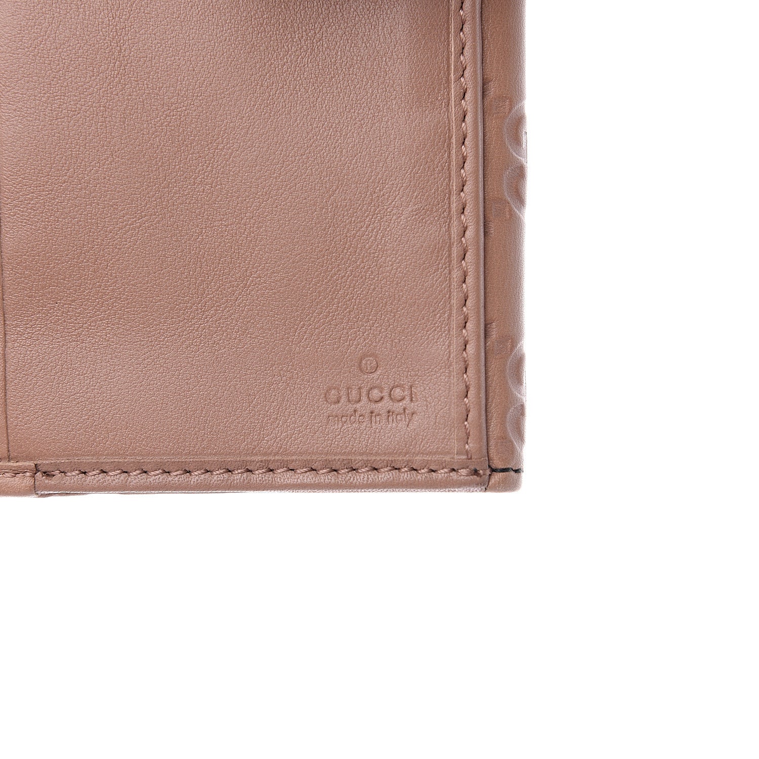 Gucci Guccissima Emily Continental Wallet Camelia 5 of 11