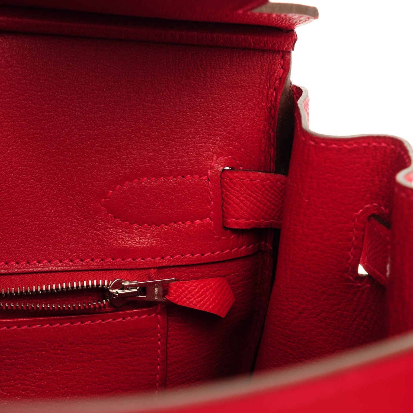 Epsom Birkin 30 Rouge Casaque