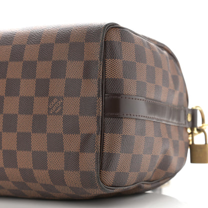 Louis Vuitton Damier Ebene Speedy Bandouliere 25 10 of 11