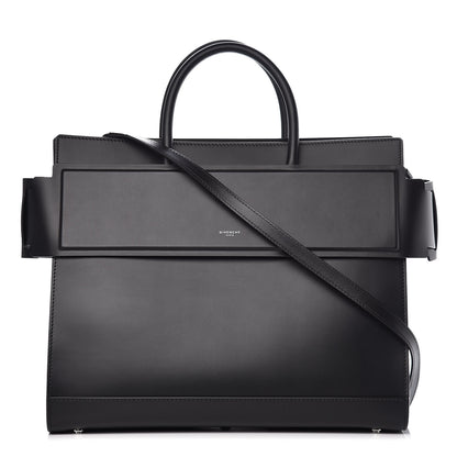 Givenchy Smooth Calfskin Medium Horizon Satchel Black 1 of 8