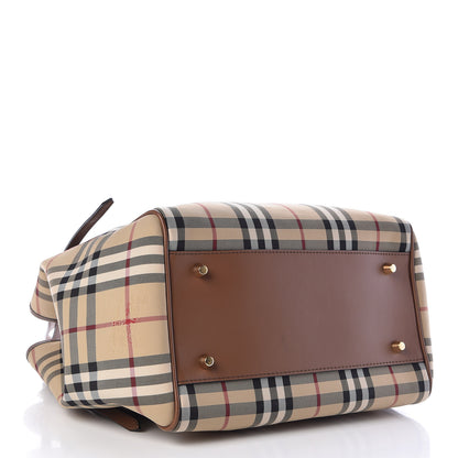 Burberry Horseferry Check Small Canterbury Tote Honey 4 of 10