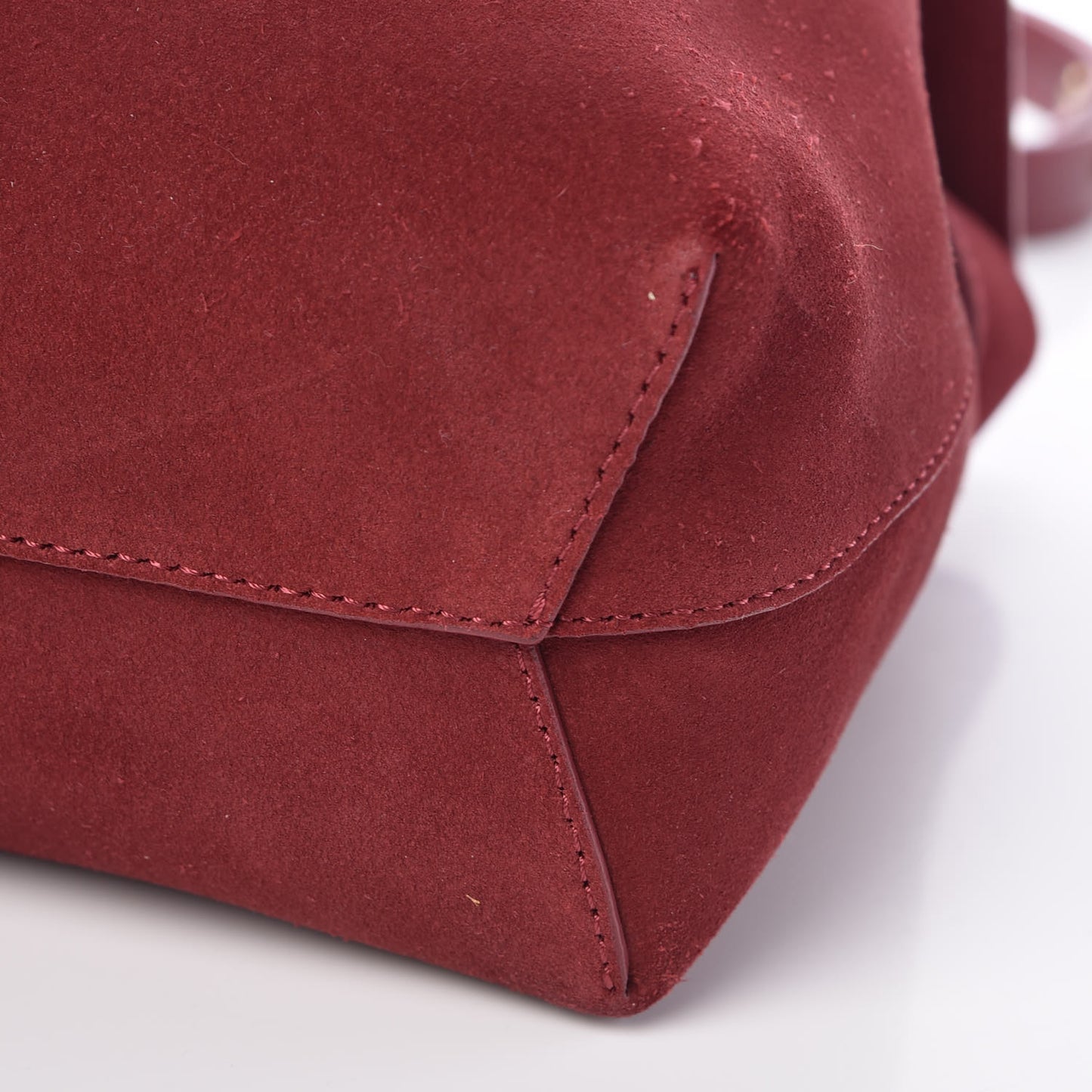 Suede Mini Lady Bag Rococo