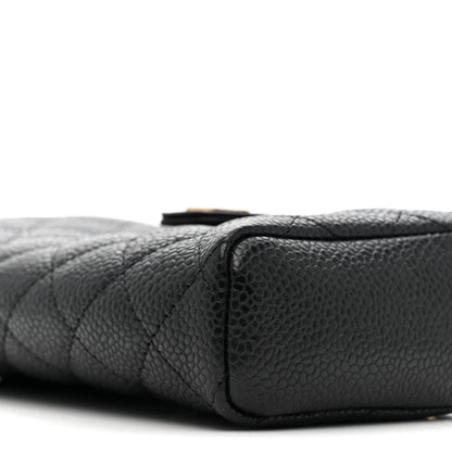 Chanel Caviar Quilted Phone Holder Black 12 of 12