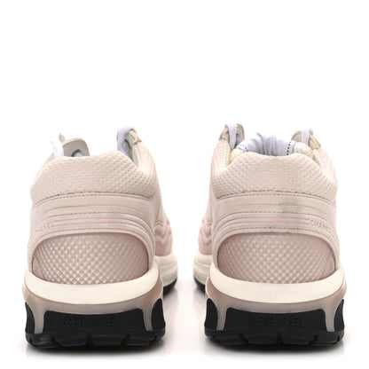 Chanel Fabric CC Womens Sneakers 36.5 Light Pink 6 of 10