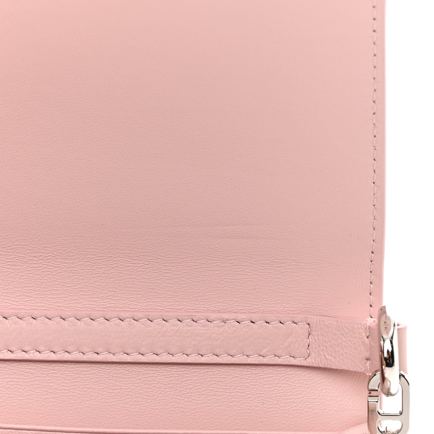Box Calfskin 4G Wallet on Chain Pale Pink