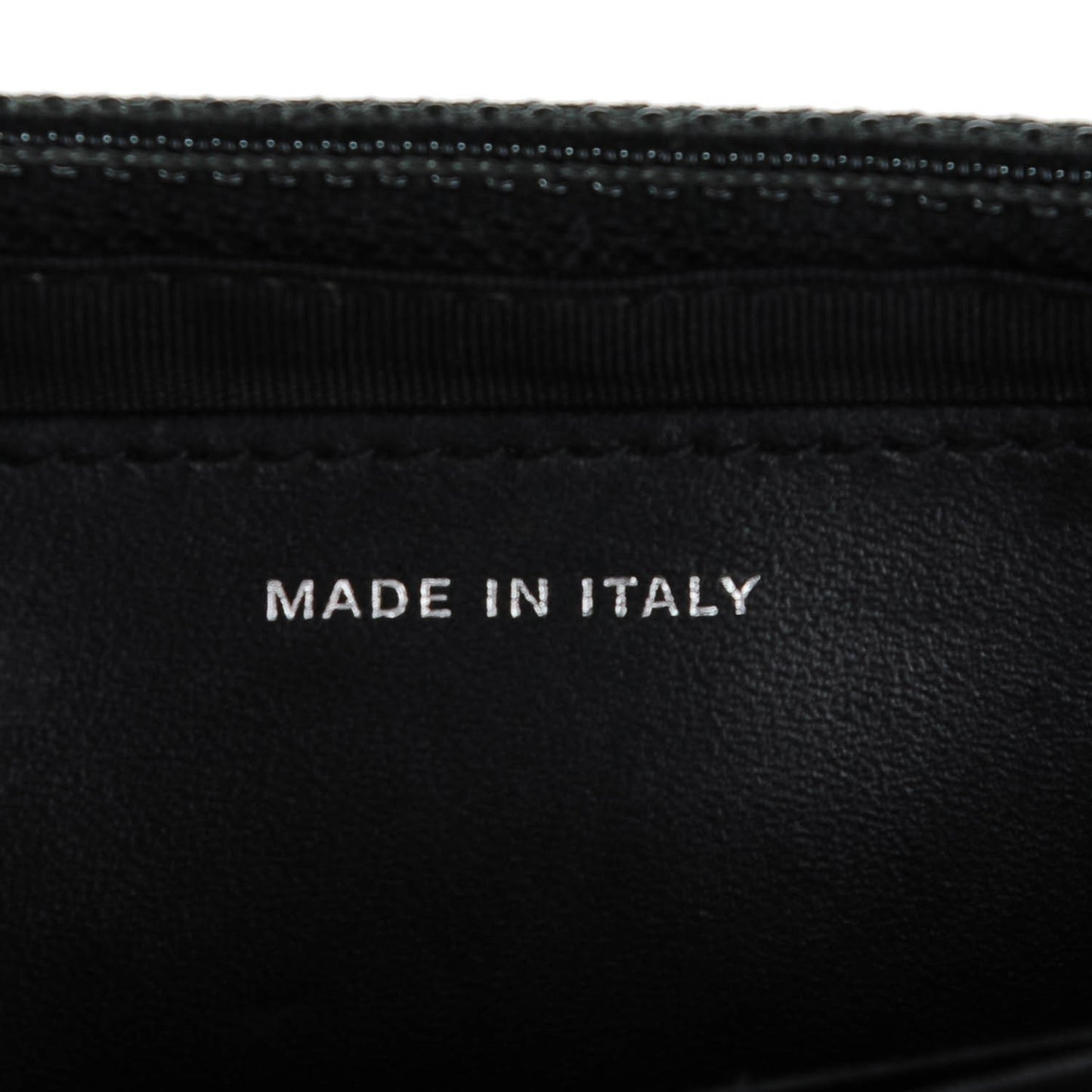 Caviar Half Moon Wallet On Chain WOC Black
