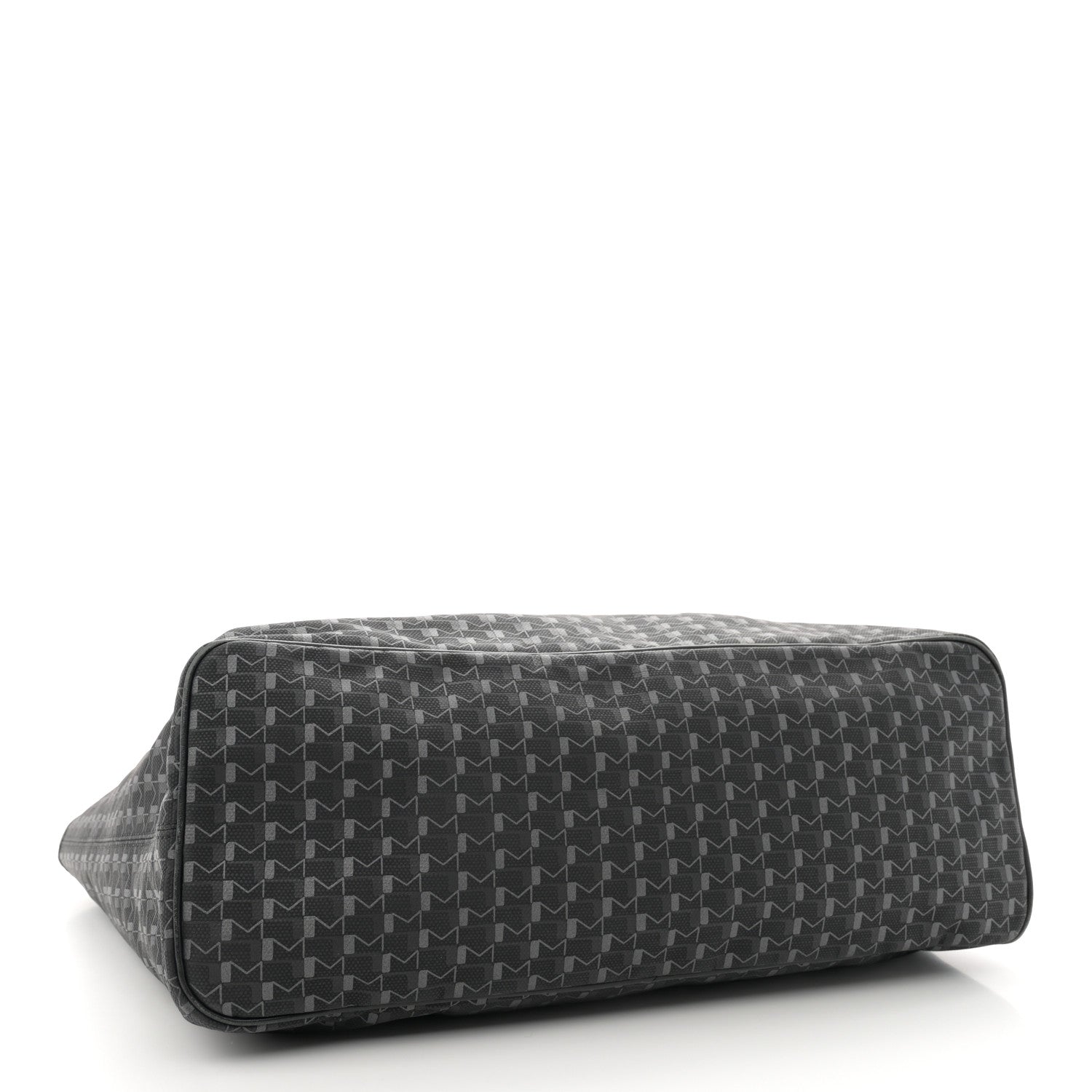 Moynat Calfskin Canvas 1920 M Monogram GM Tote Black Multicolor 4 of 12