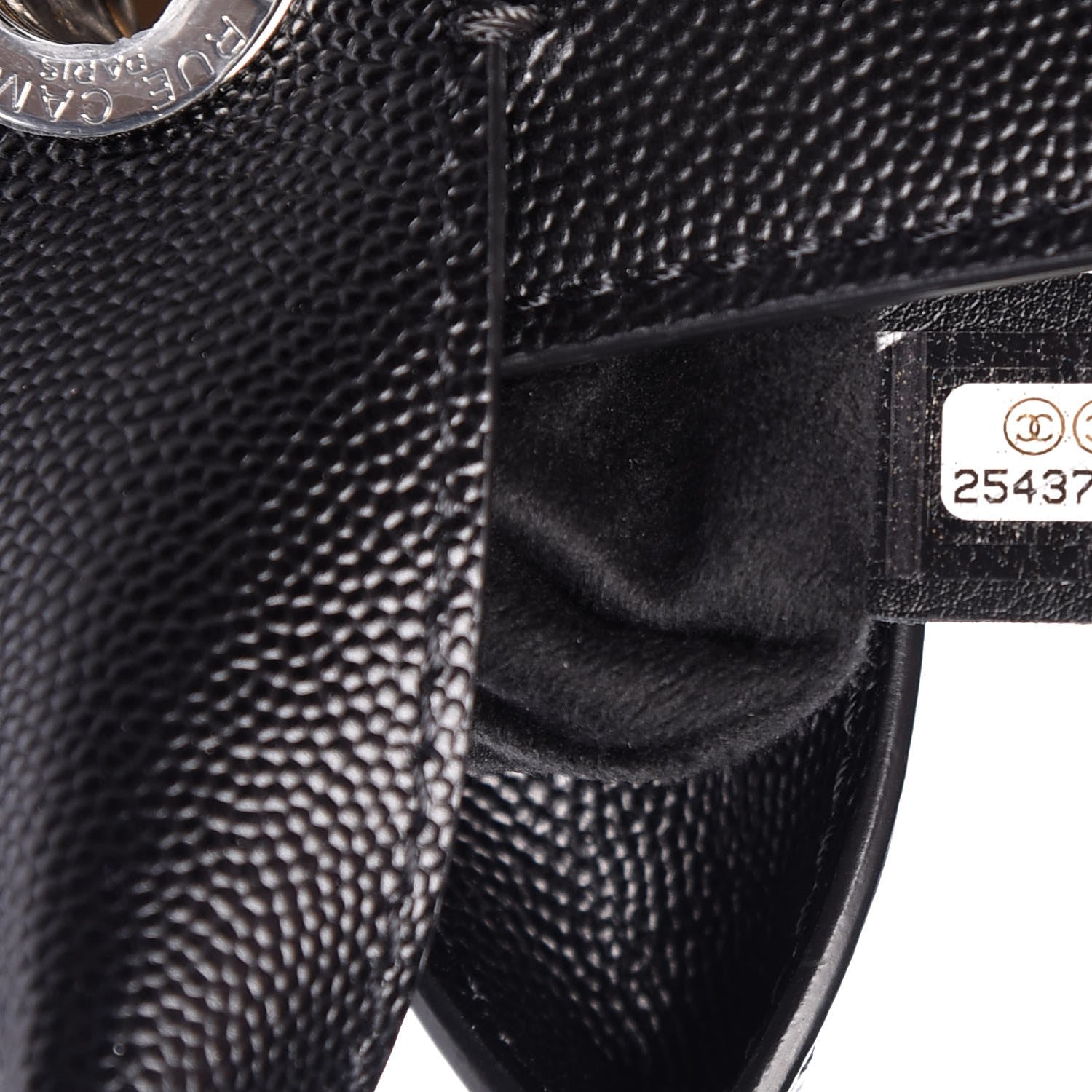 Chanel Caviar Large Studded Deauville Tote Black 8 of 8