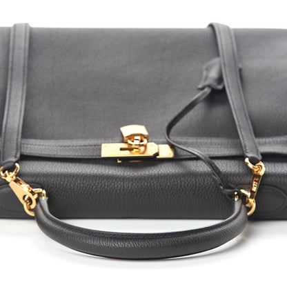 Hermes Togo Kelly Retourne 35 Black 13 of 33