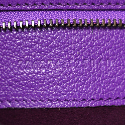 Gucci Goatskin Medium Aphrodite Shoulder Bag Shine Purple 6 of 10