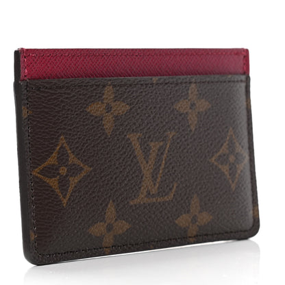 Louis Vuitton Monogram Card Holder Fuchsia 2 of 5