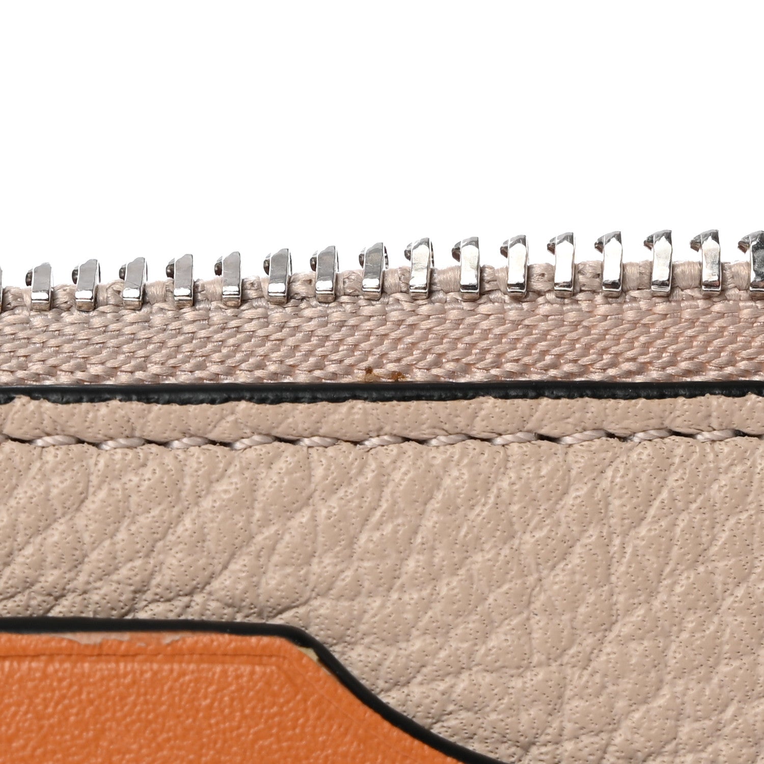 Loewe Soft Grained Calfskin Coin Card Holder Light Oat Honey 15 of 15