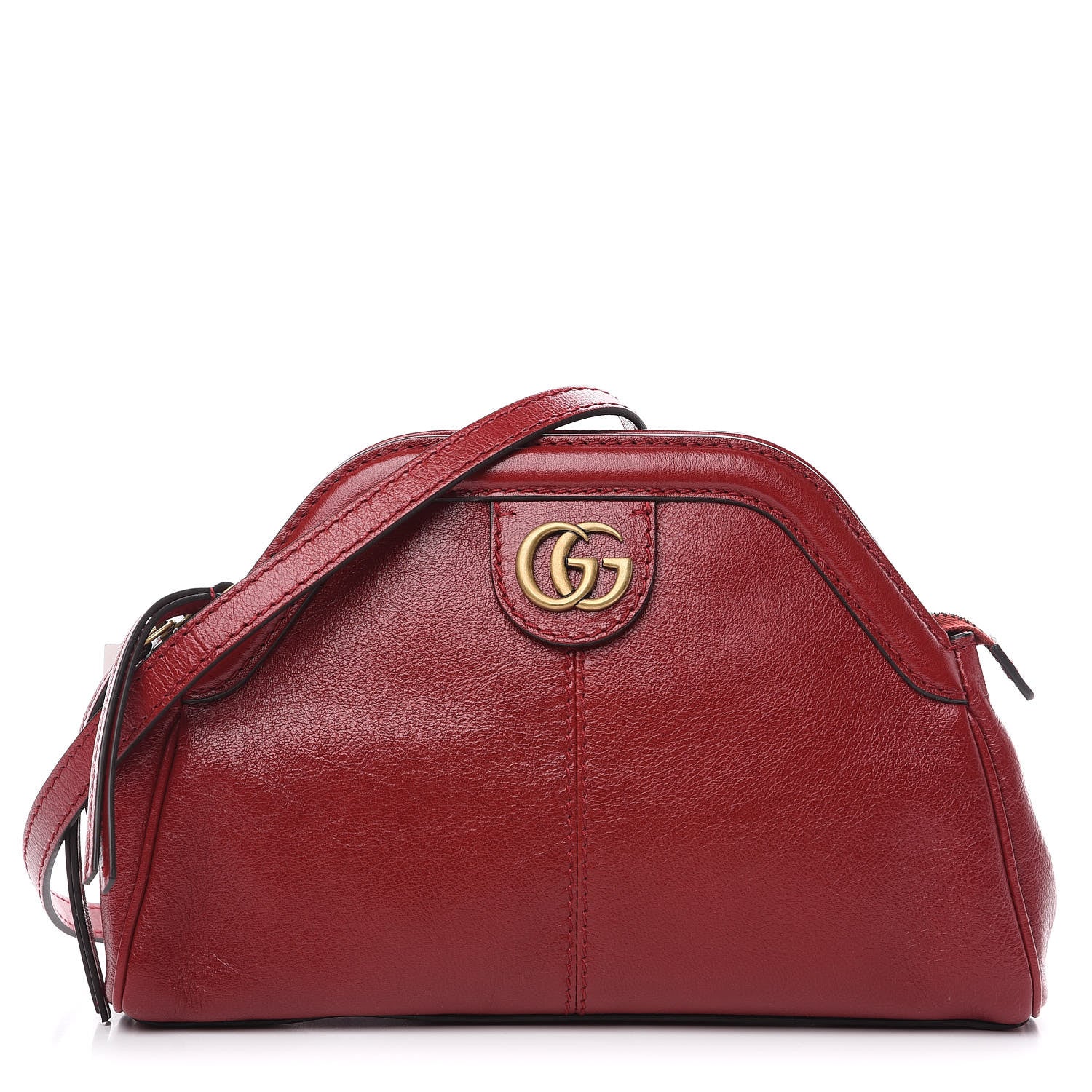 Gucci Piuma Lux Calfskin Small Re(Belle) Crossbody Bag Romantic Cerise 1 of 9