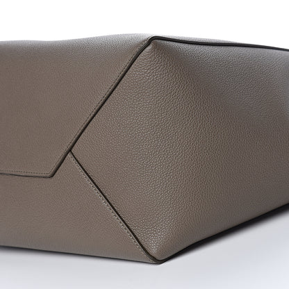 Celine Soft Grained Calfskin Small Belt Cabas Phantom Taupe 6 of 9
