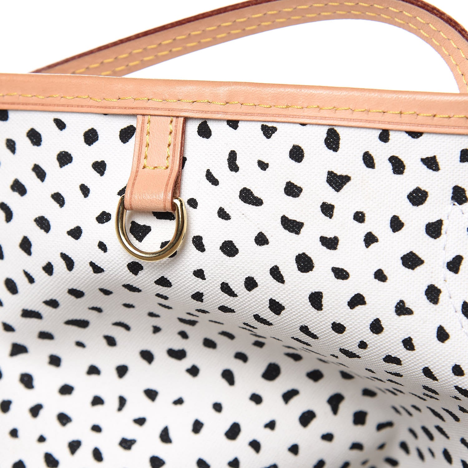 Louis Vuitton Monogram Kusama Waves Neverfull MM White 15 of 15