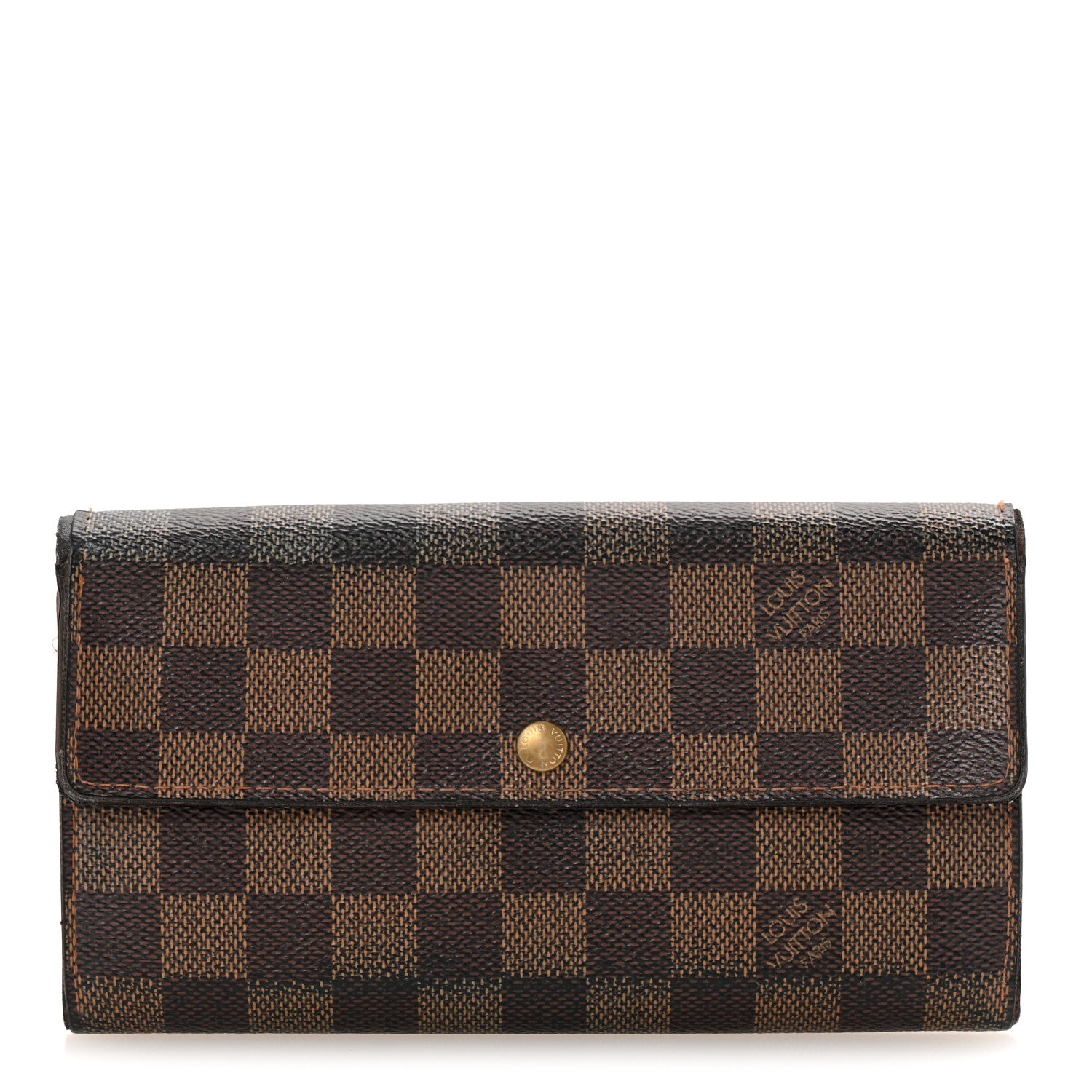 Louis Vuitton Damier Ebene Sarah Wallet 1 of 12