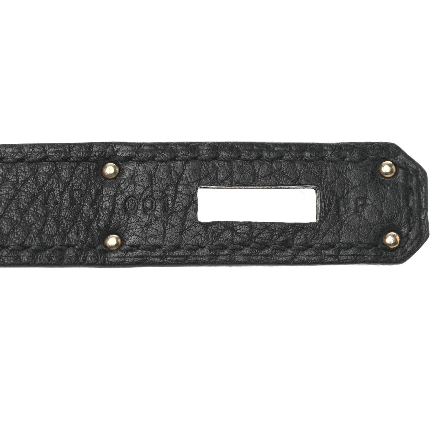 Hermes Taurillon Clemence Jypsiere 28 Black 7 of 11