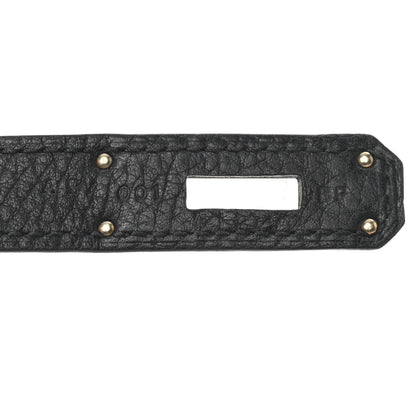 Hermes Taurillon Clemence Jypsiere 28 Black 7 of 11