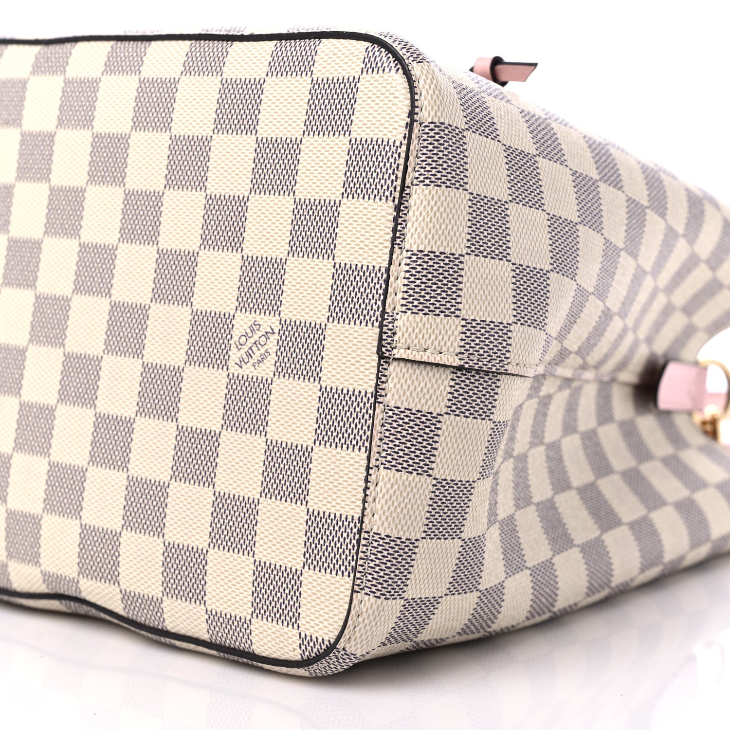 Louis Vuitton Damier Azur Neonoe MM Eau De Rose 9 of 9