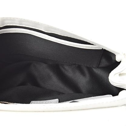 Versace Calfskin Vanitas Crossbody Bag White 5 of 21