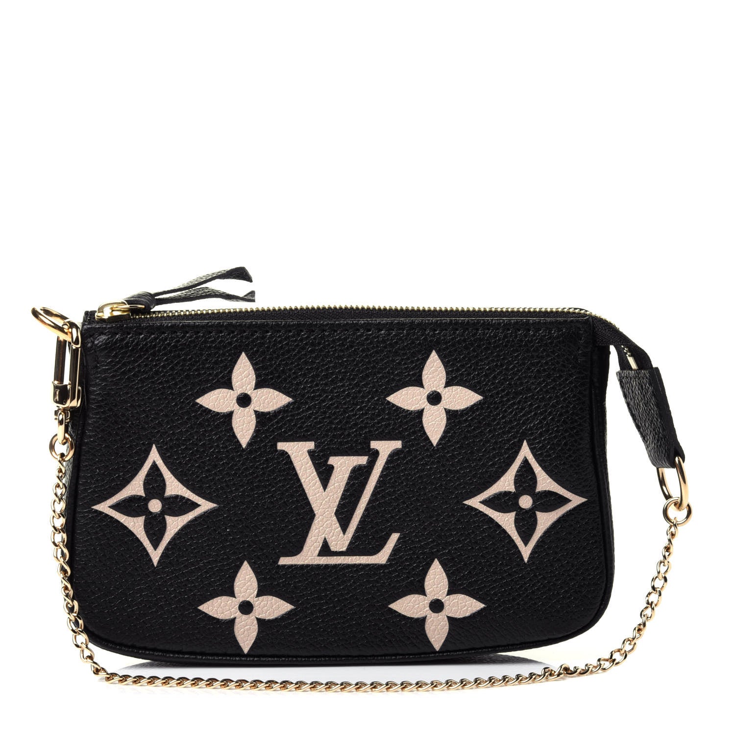 Louis Vuitton Empreinte Monogram Giant Mini Pochette Accessories Black 1 of 4