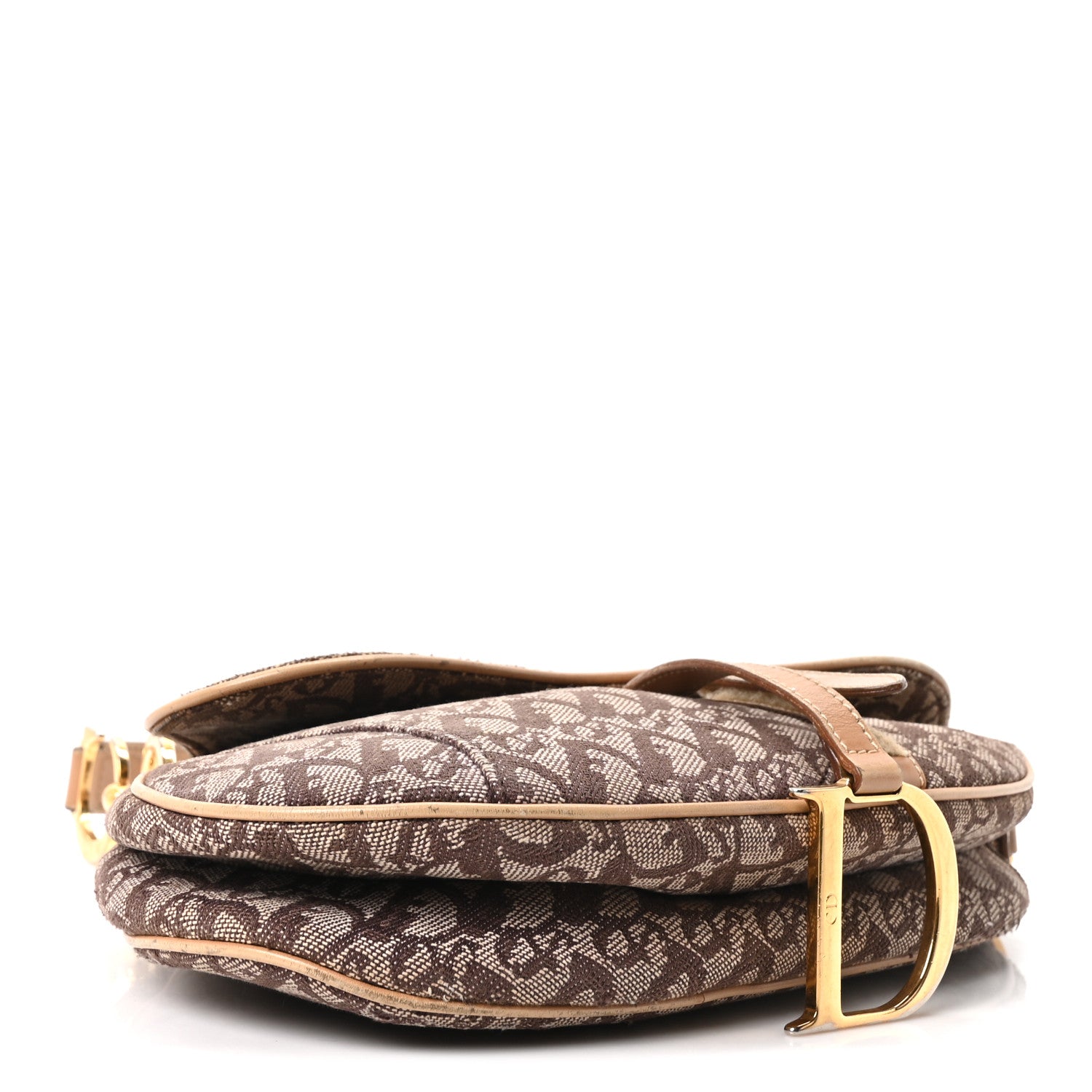 Christian Dior Monogram Saddle Bag Brown 4 of 10