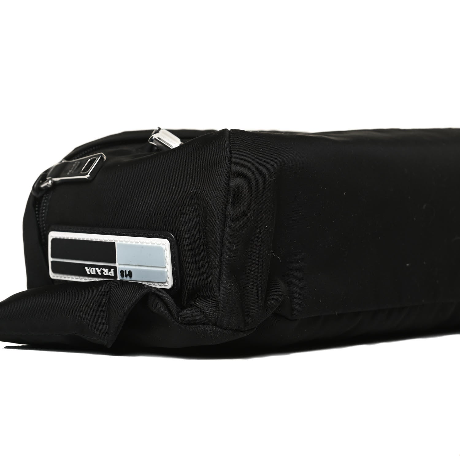 Prada Tessuto Nylon Belt Bag Black 8 of 14