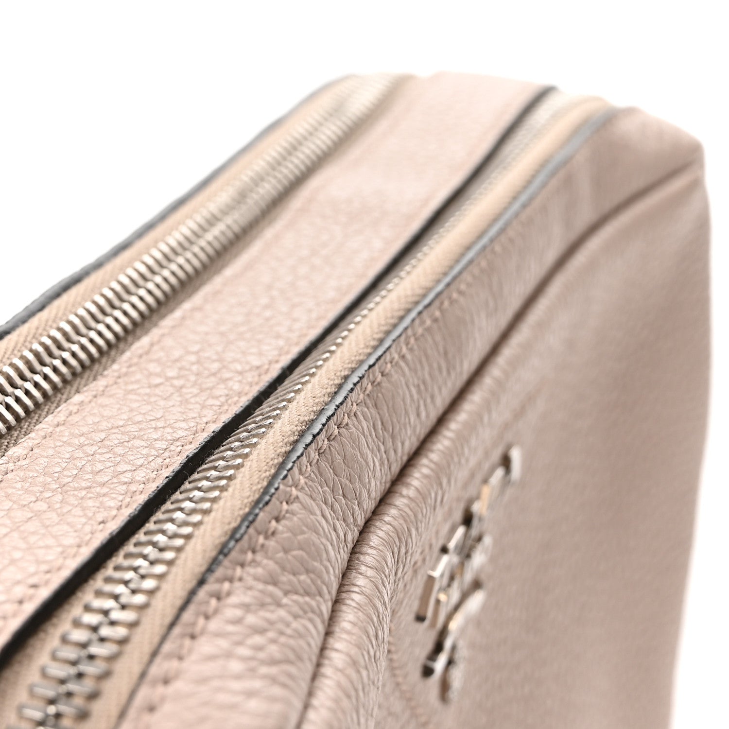 Prada Vitello Daino Soft Medium Double Zip Shoulder Bag Ninfea 10 of 11