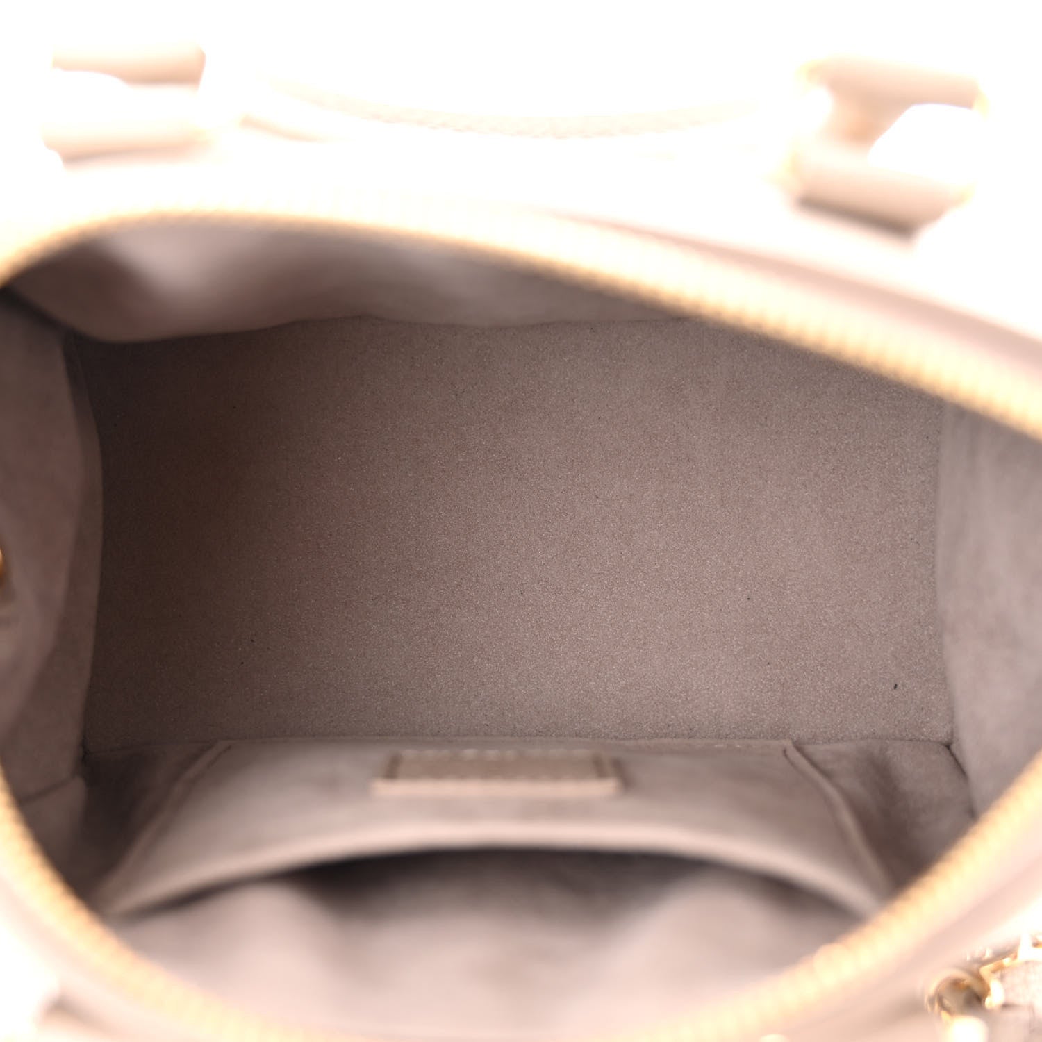 Louis Vuitton Empreinte Monogram Giant Speedy Bandouliere 20 Creme Beige 5 of 10