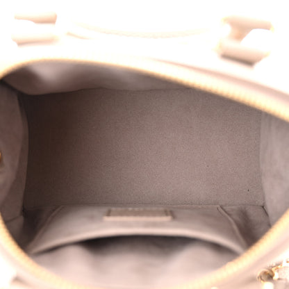 Louis Vuitton Empreinte Monogram Giant Speedy Bandouliere 20 Creme Beige 5 of 10