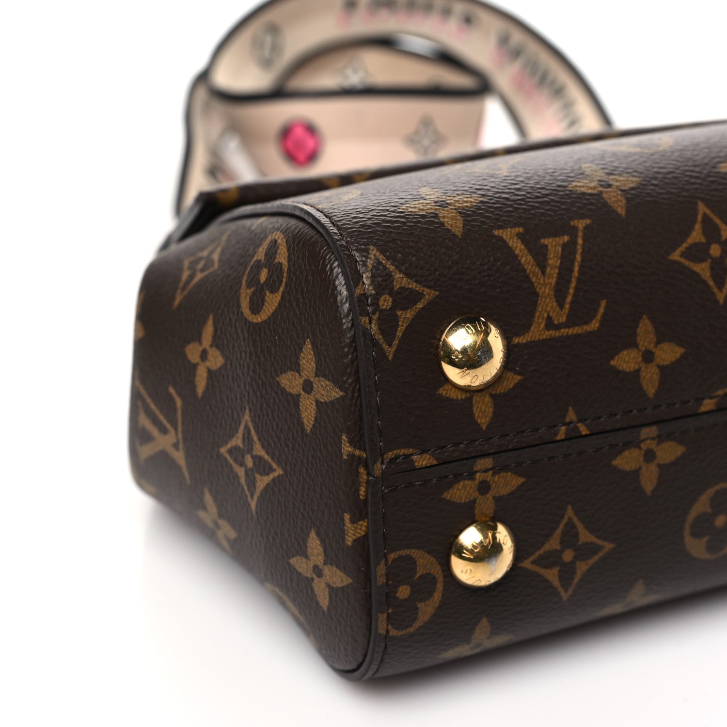 Louis Vuitton Monogram Cluny BB Black 8 of 11