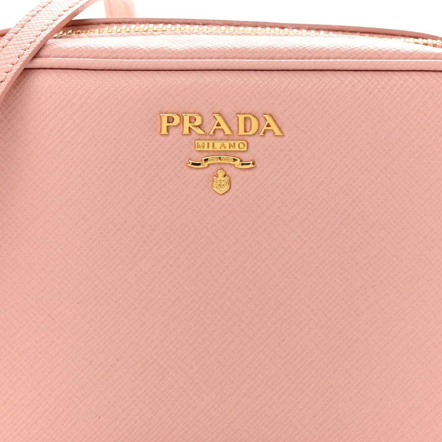 Saffiano Mini Camera Crossbody Bag Petalo