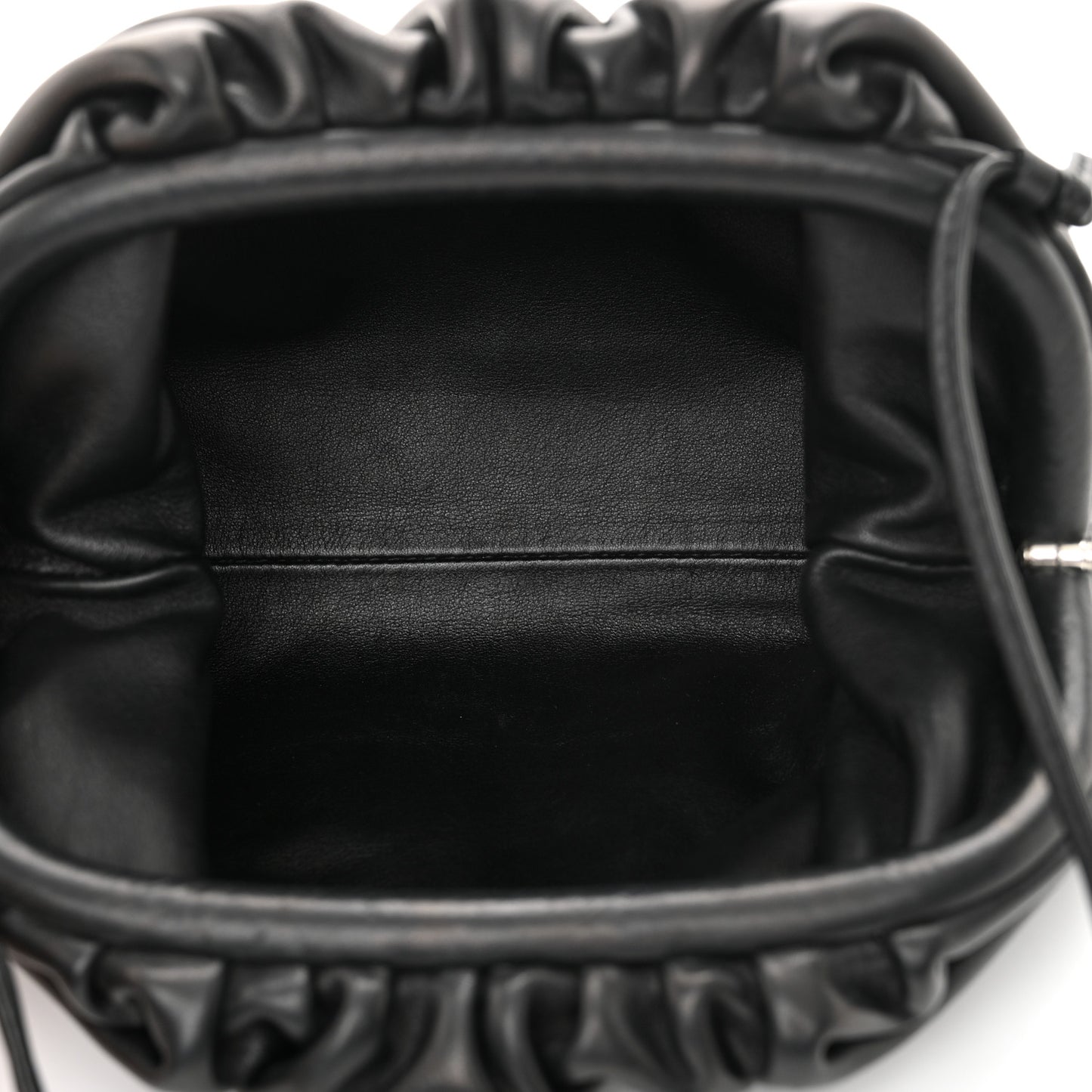 Butter Calfskin The Mini Pouch Black