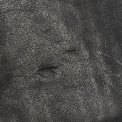 Chanel Glazed Calfskin Tweed Tweedy Shopping Tote Black 11 of 11