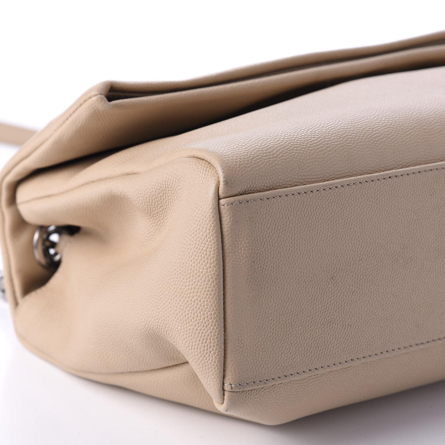 Grain De Poudre Medium West Hollywood Monogram Fold-Over Nude Powder