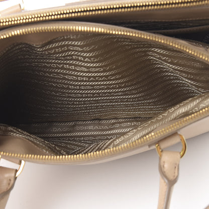 Prada Saffiano Medium Galleria Double Zip Tote Sabbia 6 of 12