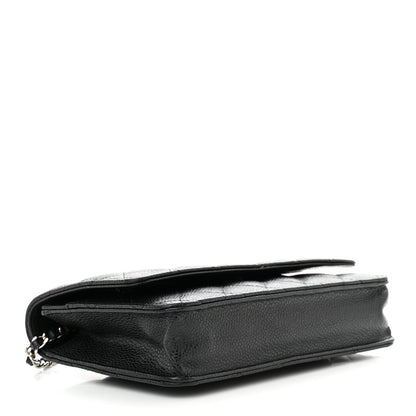 Chanel Caviar Quilted Wallet on Chain WOC Black 4 of 15
