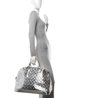 Louis Vuitton Monogram Miroir Alma GM XL Silver 2 of 12
