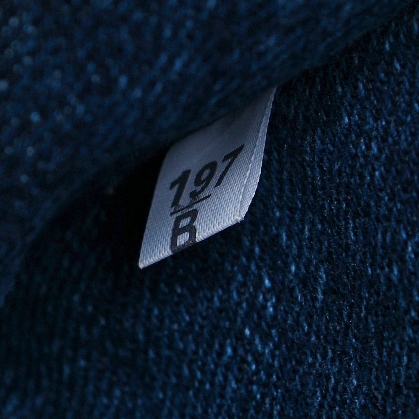 Denim Logo Tote Bleu
