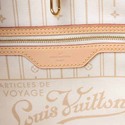Louis Vuitton Damier Azur Neverfull MM 6 of 20