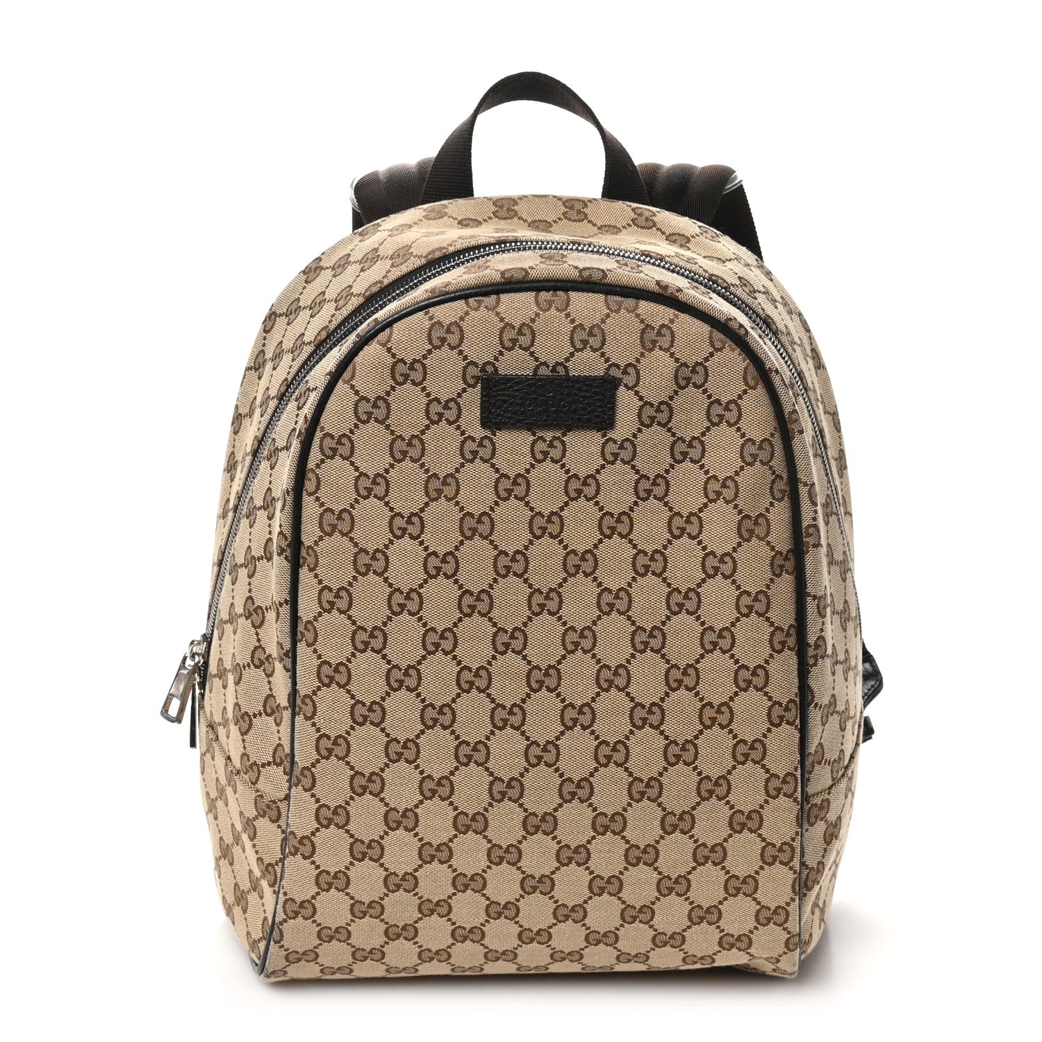 Gucci Monogram Travel Backpack Dark Brown 1 of 10