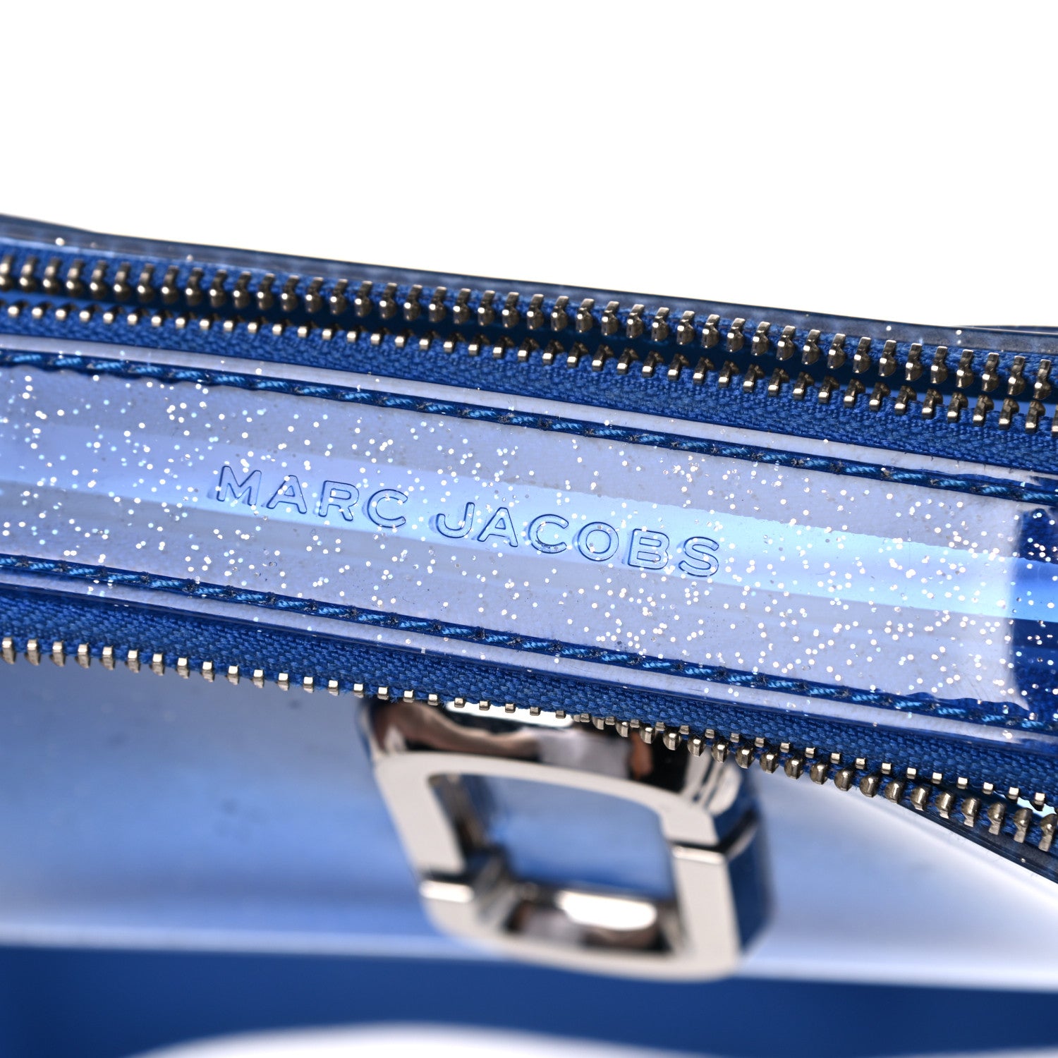 Marc Jacobs Jelly Glitter Small Snapshot Camera Bag Blue 6 of 11