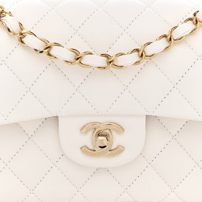 Chanel Caviar Quilted Small Double Flap White 8 of 12