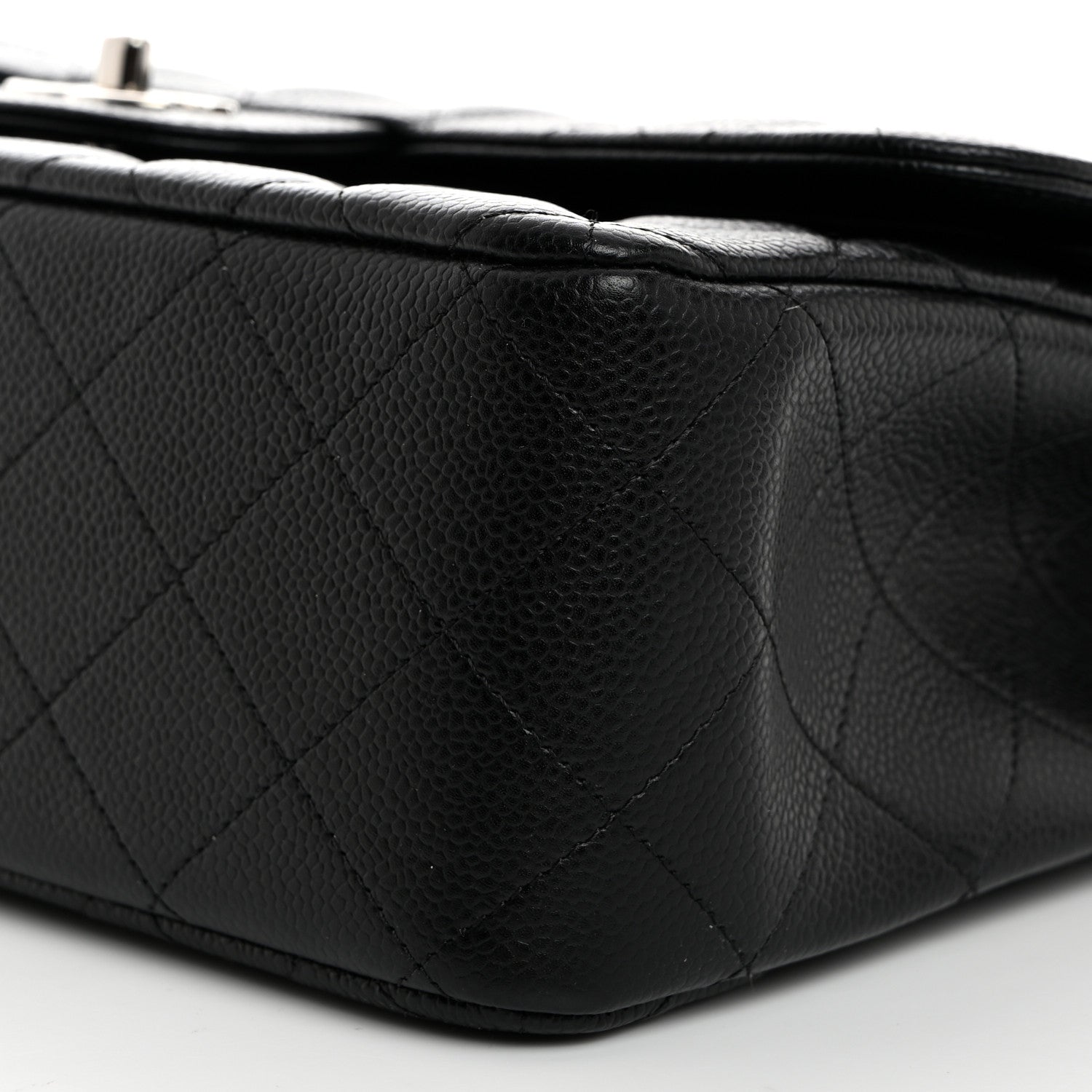 Chanel Caviar Quilted Jumbo Double Flap Black 10 of 10