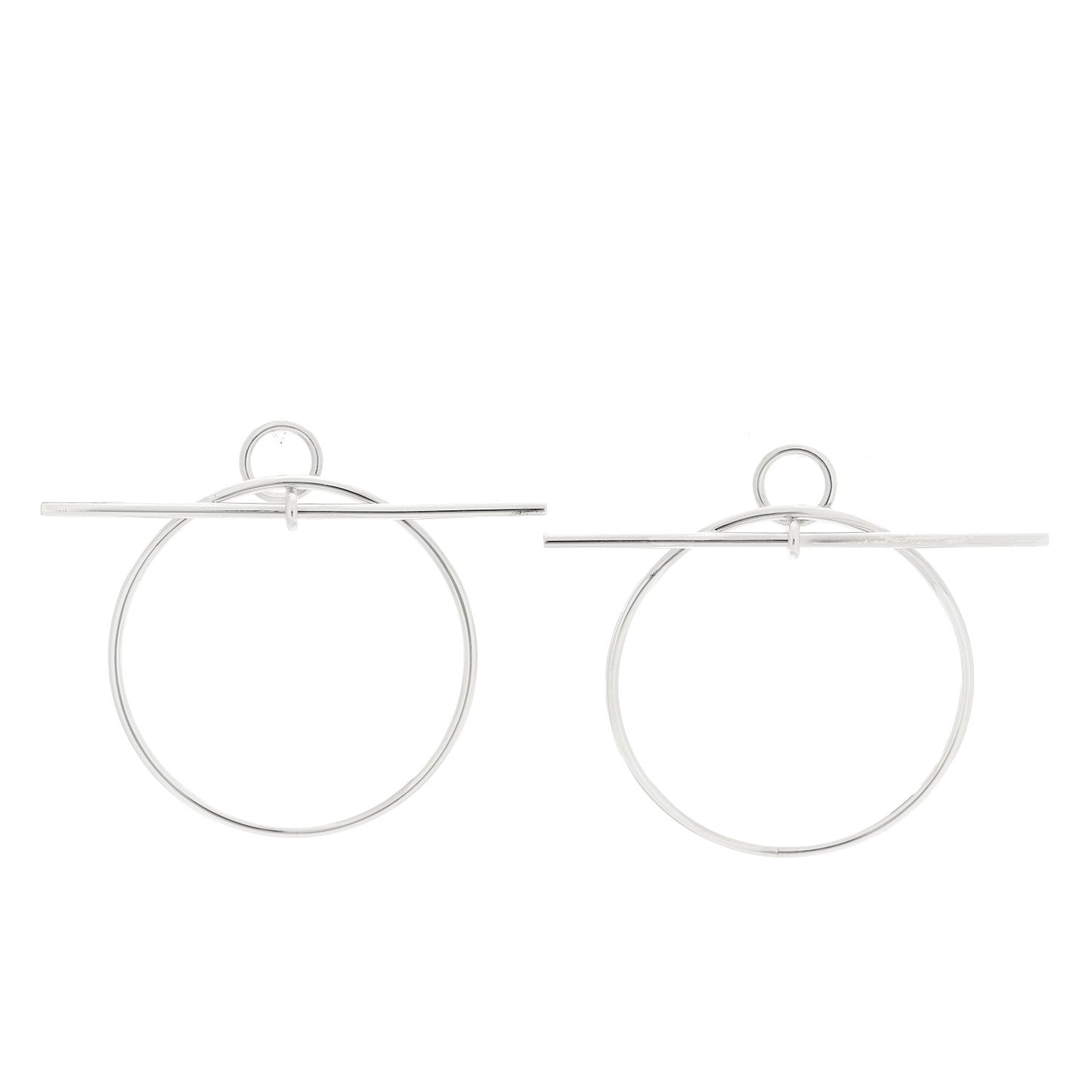 Sterling Silver MM Loop Earrings