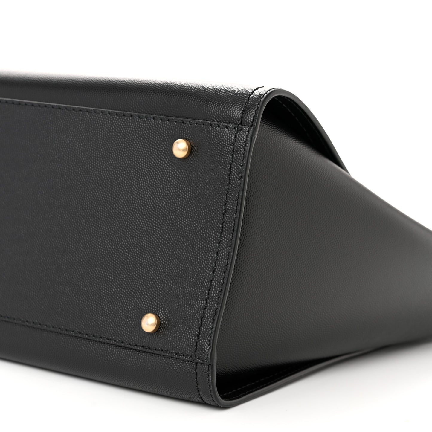 Caviar Small Studded Deauville Tote Black