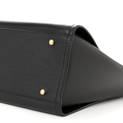 Chanel Caviar Small Studded Deauville Tote Black 10 of 12