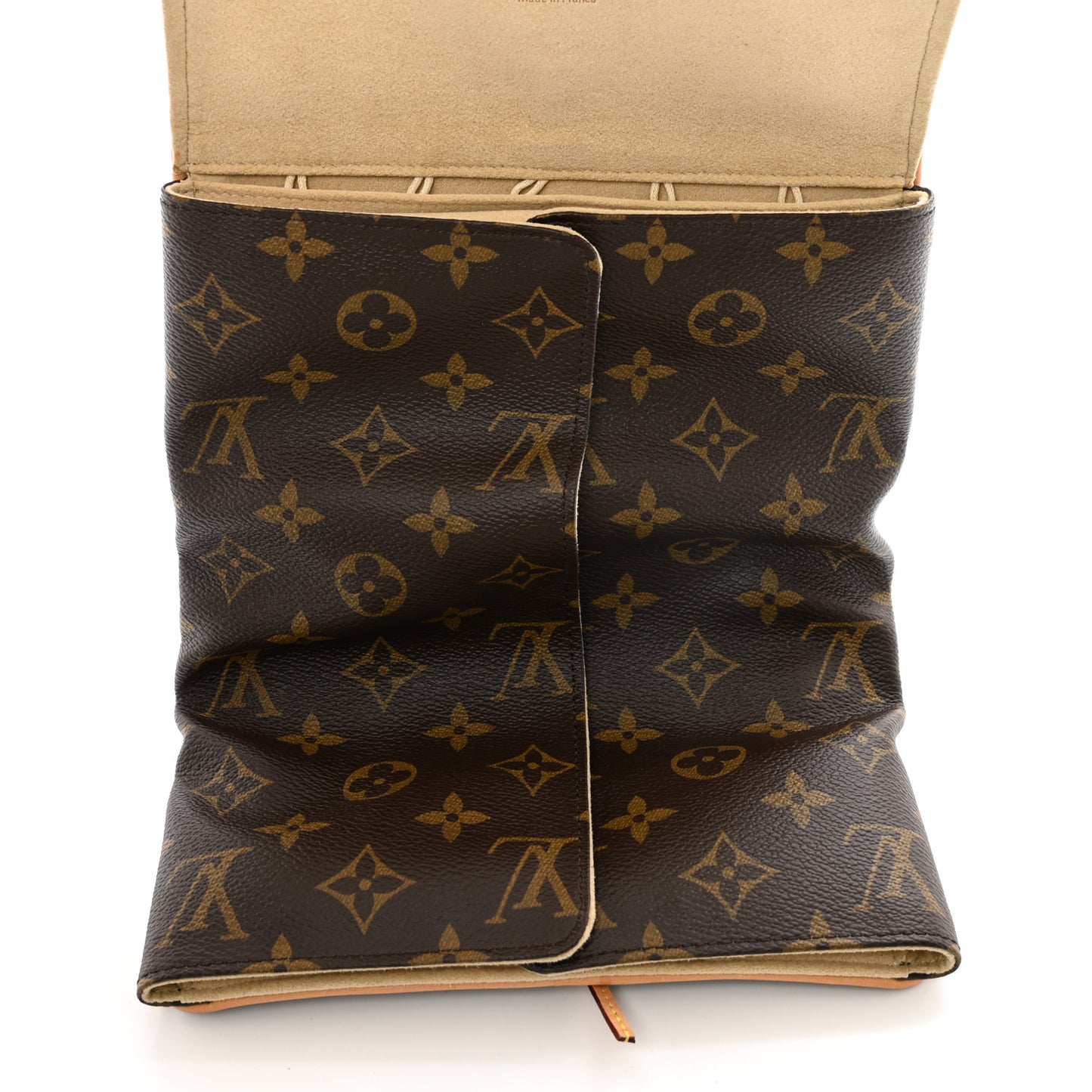 Monogram Jewelry Roll Pouch