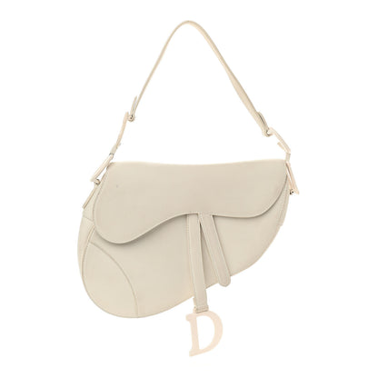 Christian Dior Ultra Matte Calfskin Mini Saddle Bag White 1 of 11
